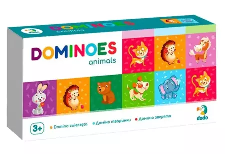 Domino Zwierzęta 29 elementów - Dodo