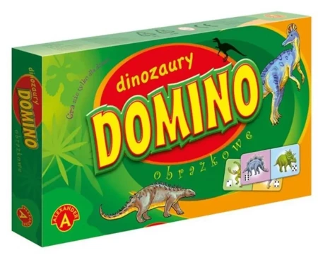 Domino obrazkowe - dinozaury ALEX - Alexander