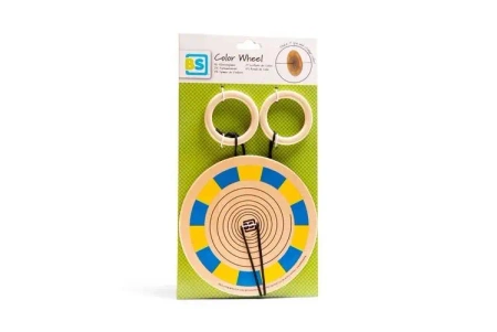 Drewniana gra Spinner kolorów - BS Toys