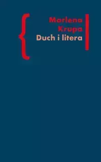 Duch i litera - Marlena Krupa