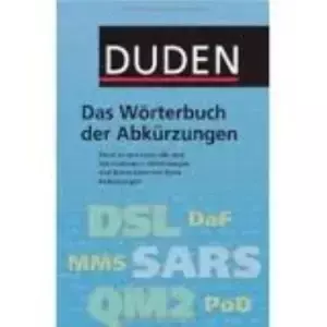 Duden. Das Worterbuch Der Abkurzungen