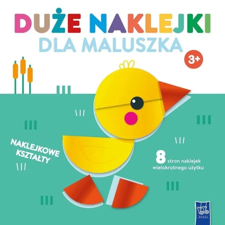 Duże naklejki dla maluszka 3+ Kaczuszka - praca zbiorowa