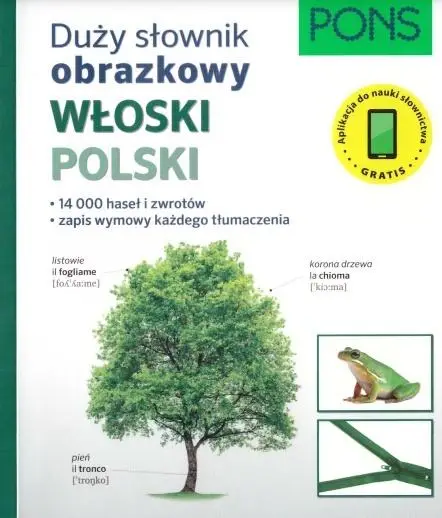 Duży słownik obrazkowy Włoski PONS - praca zbiorowa