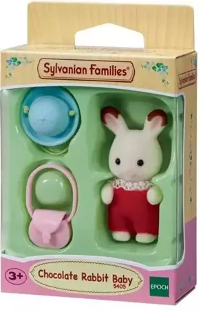 Dziecko królików z czekoladowymi uszkami - Sylvanian Families