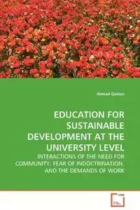 EDUCATION FOR SUSTAINABLE DEVELOPMENT AT THE  UNIVERSITY LEVEL - Ahmad Qablan