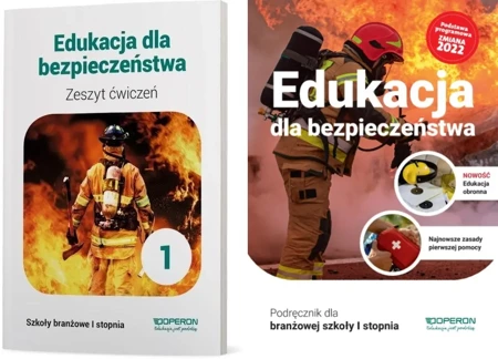 EDUKACJA DLA BEZPIECZEŃSTWA PODRĘCZNIK + ZESZYT ĆWICZEŃ OPERON BRANŻOWA 23 - Barbara Boniek