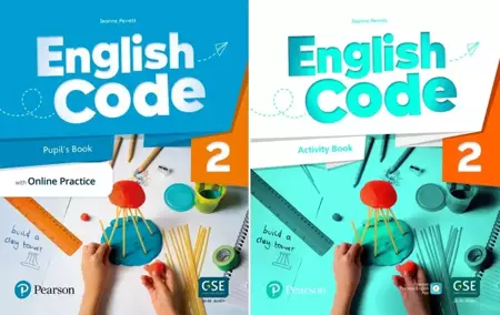 ENGLISH CODE 2 PODRĘCZNIK + ĆWICZENIA PEARSON - Jeanne Perrett