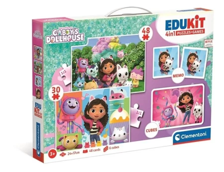 EduKit 4w1 Koci Domek Gabi - Clementoni