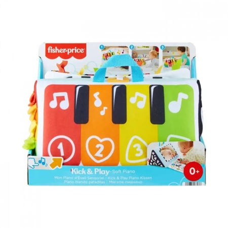 Edukacyjne miękkie pianinko Baw się i kop - Fisher Price