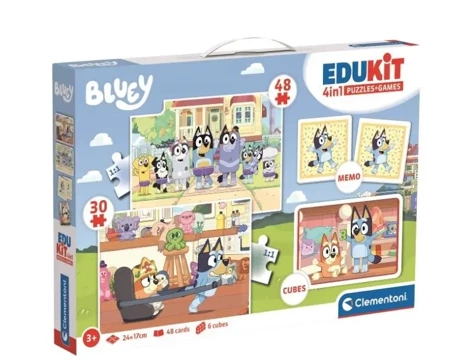 Edukit 4w1 Bluey - Clementoni