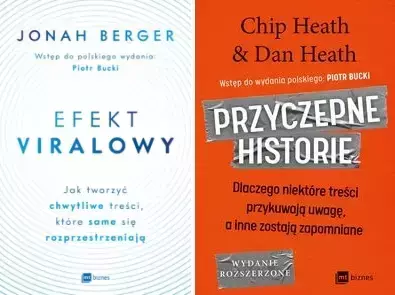 Efekt viralowy + Przyczepne historie - Heath Chip, Dan Heath