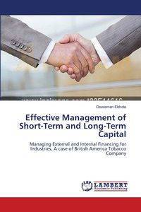 Effective Management of Short-Term and Long-Term  Capital - Ebhote Oseremen