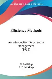 Efficiency Methods - McKillop M.