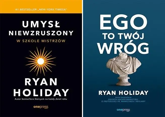 Ego to Twój wróg + Umysł niewzruszony Ryan Holiday - Ryan Holiday