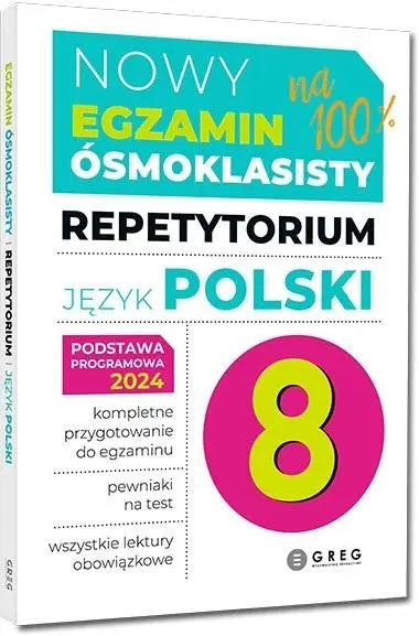 Egzamin ósmoklasisty - j.pol. Repetytorium - praca zbiorowa