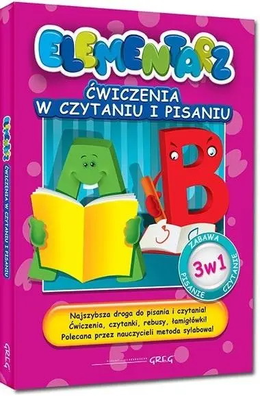 Elementarz - Ćwiczenia w czytaniu i pisaniu GREG - Marta Kurdziel