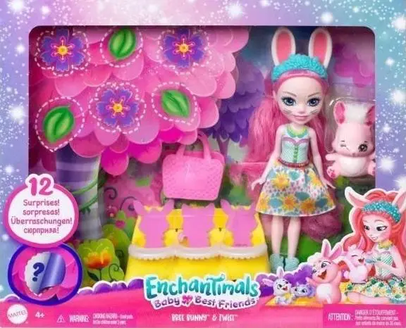 Enchantimals Lalka niespodzianka HLK85 - Mattel