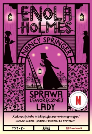 Enola Holmes T.2 Sprawa leworęcznej lady - Nancy Springer