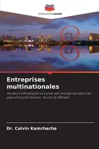 Entreprises multinationales - Calvin Kamchacha Dr.