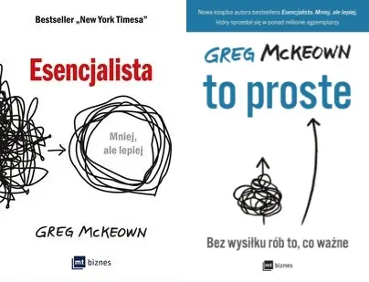 Esencjalista + To proste, Greg McKeown - Greg McKeown, Michał Lipa
