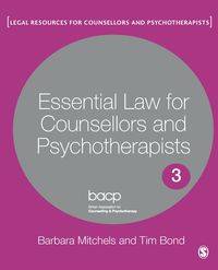 Essential Law for Counsellors and Psychotherapists - Barbara Mitchels