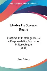 Etudes De Science Reelle - Jules Putsage