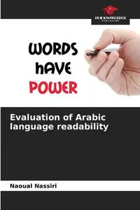 Evaluation of Arabic language readability - Nassiri Naoual