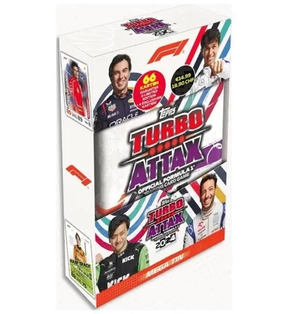 F1 Turbo Attax Official Formuła 1 2024 Mega Tin 1 szt. mix