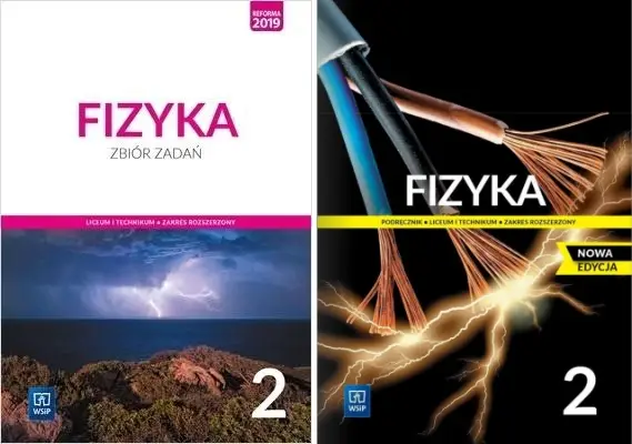 FIZYKA 2 PODRĘCZNIK + ZBIÓR WSiP ROZSZERZONY LO 23 - Katarzyna Nessing, Jadwiga Salach, Agnieszka Bożek