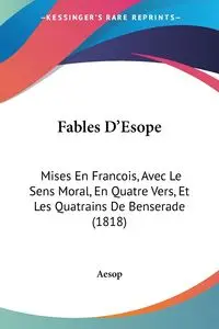 Fables D'Esope - Aesop