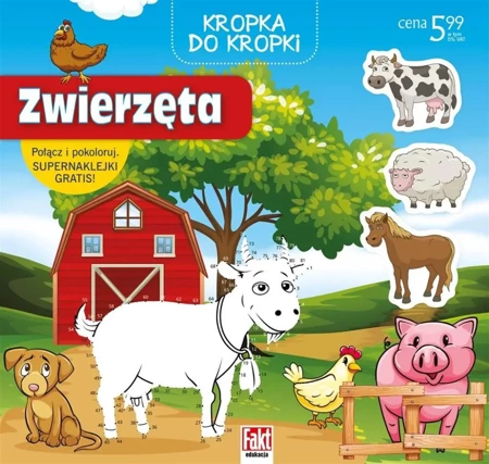 Fakt edukacja. Kropka do kropki. Zwierzęta - praca zbiorowa