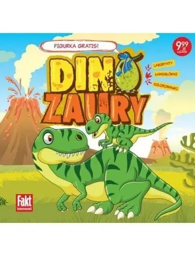 Fakt kolorowanki. Dinozaury - praca zbiorowa