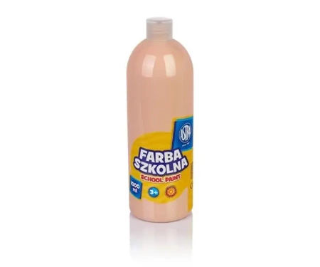 Farba szkolna cielista 1000ml ASTRA - ASTRA papiernicze