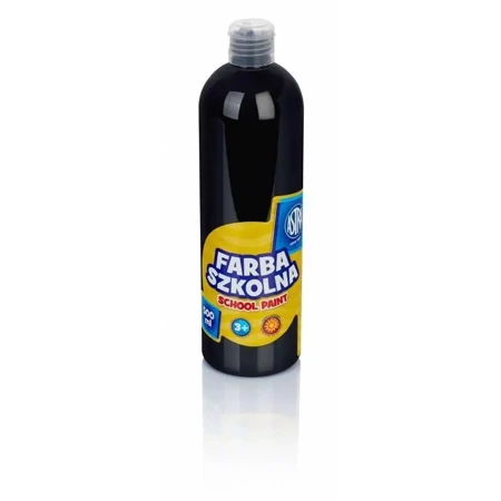 Farba szkolna czarna 500ml ASTRA - ASTRA papiernicze