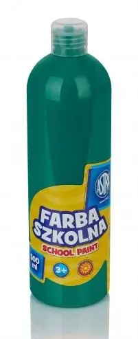 Farba szkolna szmaragdowa 500ml ASTRA - ASTRA papiernicze