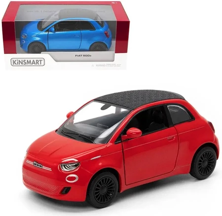 Fiat 500E 1:28 MIX - Kinsmart