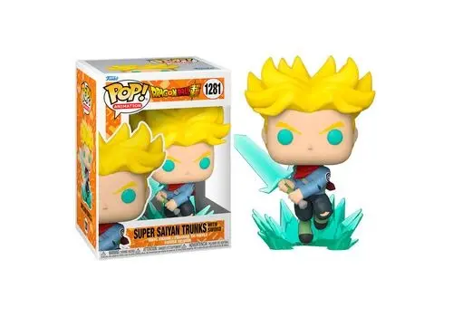 Figurka Animation Dragon Ball Super Super Saiyan Trunks z mieczem Funko POP - Funko POP