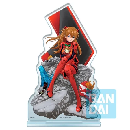 Figurka BP ICHIBANSHO EVANGELION ACRYLIC STAND - ASUKA SHIKINAMI LANGLEY (OPERATION STARTED!) - BANDAI (V)