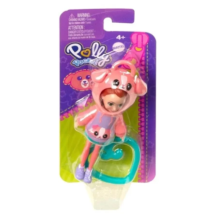 Figurka Polly Pocket zawieszka Świnka - Mattel