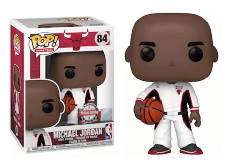 Figurka Sports Michael Jordan White Warmup Bulls Funko POP