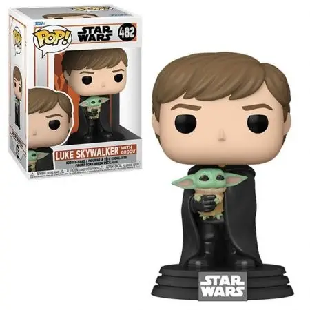 Figurka Star Wars Mandalorian Luke with Child Funko POP