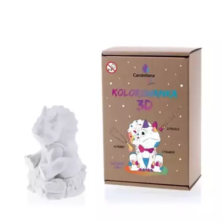 Figurka do pomalowania - Elegant Dino - Candellana Kids