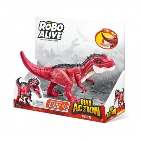 Figurka interaktywna Dino Action seria 1 T-REX - ZURU Robo Alive