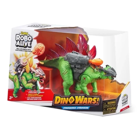 Figurka interaktywna Robo Alive Dino Wars Stegozaur - ZURU Robo Alive