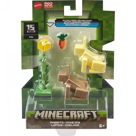 Figurka podstawowa Minecraft, Rabbits - Mattel