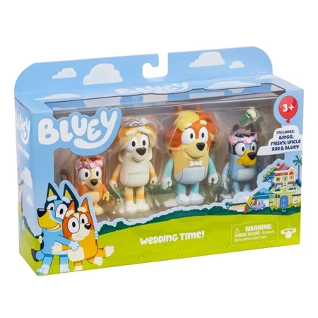 Figurki Bluey Wesele wujka BLU17590 - TM TOYS