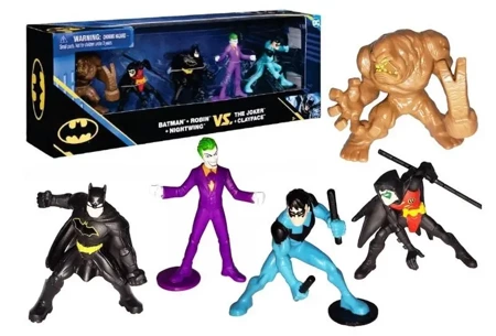 Figurki DC Batman 5cm 5-pack - Pro-Kids