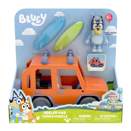 Figurki rodzinne auto Bluey BLU13018 - TM TOYS