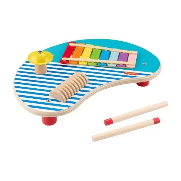 Fisher Price. Drewniany muzyczny stoliczek - Fisher- Price