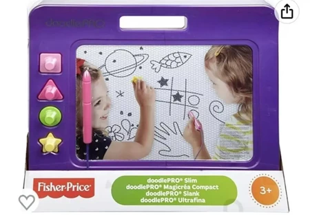 Fisher Price Tablica do rysowania fioletowa - Mattel